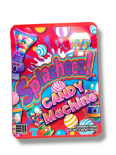 Load image into Gallery viewer, Splasheez Candy Machine Combo Sticker Mylar Bags | Stand-Up 16oz, 1oz &amp; 3.5g
