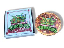 Load image into Gallery viewer, Ninja Turtles Pizza Box Mylar Bags with Boxes 3.5g Box Packaging
