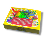 Load image into Gallery viewer, Kandy Depo Scarlets Lemon Cake Mylar Bags with Boxes 3.5g Box Packaging Holographic
