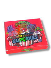 Load image into Gallery viewer, Kandy Depo Red Velvet Cupcakes Mylar Bags with Boxes 3.5g Box Packaging Holographic
