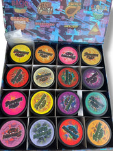 Load image into Gallery viewer, Persy Snowballs Zaza Edition 16-1oz Glass Jars - Varity Pack 16 Flavors in box 1-pound empty jars
