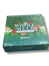Load image into Gallery viewer, Whole Melt Tropical 1oz Glass Jars - Varity Pack 16 Strains in box Empty Jars
