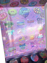 Load image into Gallery viewer, Donuts 1oz Glass Jars - Varity Pack 16 Strains in box Empty Jars
