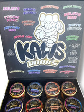 Load image into Gallery viewer, Kawz Exotic Edition Moon Rocks 1oz Glass Jars - Varity Pack 16 Strains in box Empty Jars (Copy)
