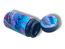 Load image into Gallery viewer, 100 ML Black UV Miron glass jars 3.5g-7g Fruit Stripe Marshmallow Bubble Gum
