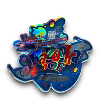 Load image into Gallery viewer, Bazooka Joe Mylar Bag Holographic Upside Down
