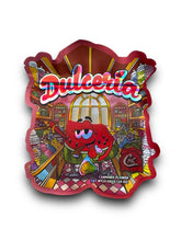 Load image into Gallery viewer, Dulceria 3.5G Mylar Bags Holographic cut out
