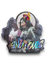 Load image into Gallery viewer, King Louis 3.5G Mylar Bags Holographic Cannakings
