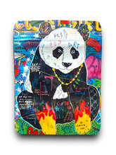 Load image into Gallery viewer, Runtz Pop Art Panda 3.5G Mylar Bags Holographic
