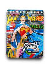 Load image into Gallery viewer, Runtz Wonder Woman 3.5G Mylar Bags Holographic Gucci
