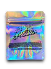 Load image into Gallery viewer, White Gelato 3.5G Mylar Bags Holographic
