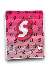 Load image into Gallery viewer, Sprinklez White Chocolate Strawberry 3.5G Mylar Bags -With stickers and label
