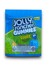 Load image into Gallery viewer, Jolly Ranchers Sours Gummies Packaging Mylar Bag 3.5g
