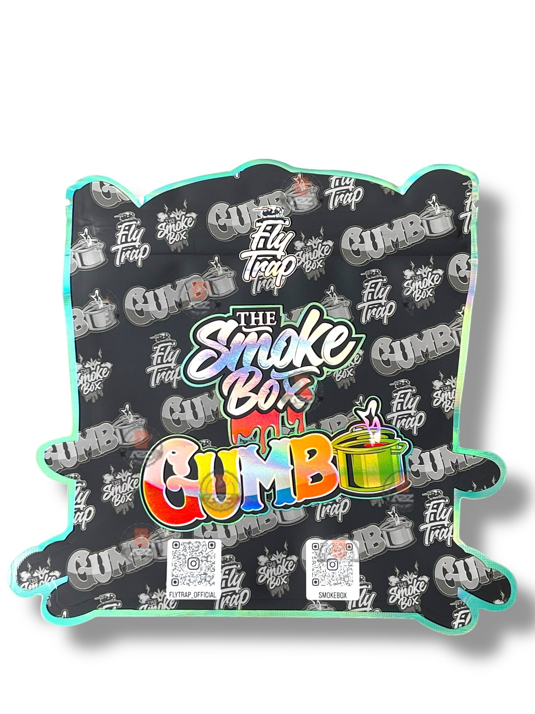 The Matrix Gumbo Smoke Box 3.5g shape bag Fly trap – Black Unicorn Hub
