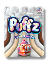 Load image into Gallery viewer, Puffz Caramel Sundae Mylar Bag 3.5g Fly Trap
