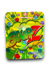 Load image into Gallery viewer, Sherb Money Sourz 3.5G Mylar Bags Holographic sours
