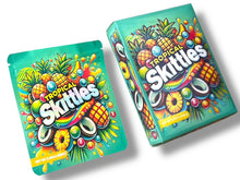 Load image into Gallery viewer, Tropical Skittles 3D Box and Bags 3.5g Box Packaging Holographic
