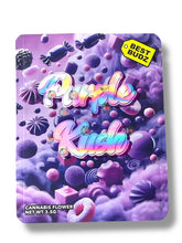Load image into Gallery viewer, Purple Kush Best Budz Mylar Bag 3.5g
