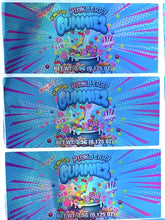 Load image into Gallery viewer, Popsicle Kandy Depo Pink Berry Gummies 3.5g Container Holographic sticker
