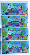 Load image into Gallery viewer, Push Pop Chewz Blue Raspberry Watermelon 3.5g Container Holographic sticker Ring Pop
