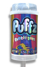 Load image into Gallery viewer, Push Pop Puffz Bubblegum 3.5g Container Holographic sticker
