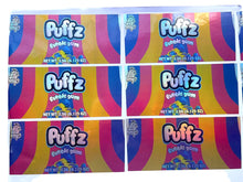 Load image into Gallery viewer, Push Pop Puffz Bubblegum 3.5g Container Holographic sticker
