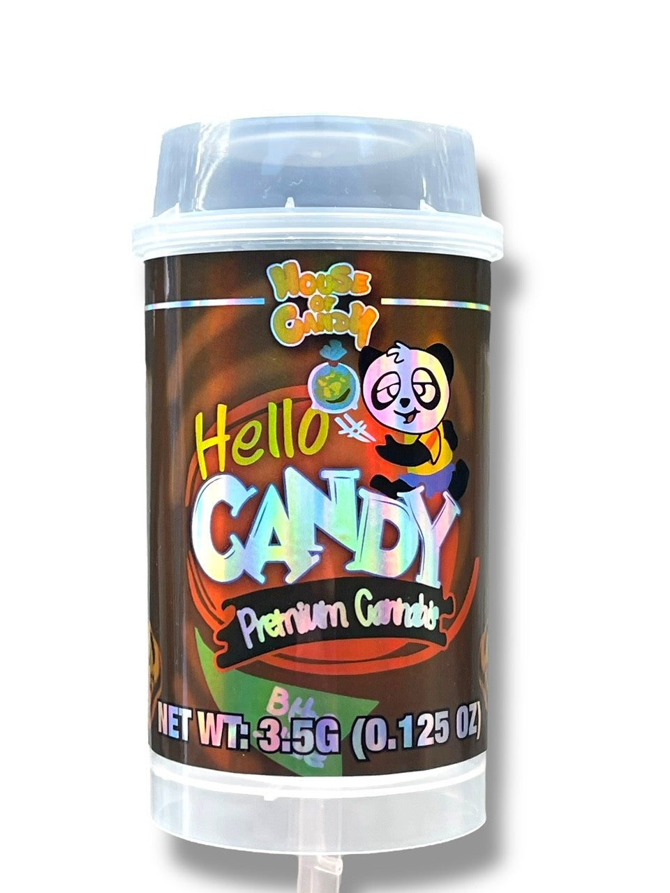 Popsicle Hello Candy 3.5g Container Holographic sticker