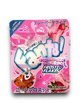 Load image into Gallery viewer, Fanta Strawberry Milkshake Frosted Flakes 3.5G Mylar Bags Holographic
