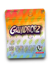 Load image into Gallery viewer, Gumdropz Gummy Wormz 3.5G Mylar Bags Holographic
