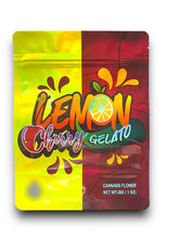 Load image into Gallery viewer, Lemon Cherry Gelato 1 OZ  28G Mylar empty Mylar bag 1 ounce (50 Count)
