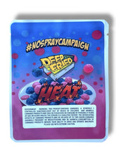 Load image into Gallery viewer, Deep Fried Icee Cherry n Blue Razz 3.5G Sticker Mylar Bags
