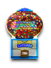 Load image into Gallery viewer, Rainbow Gum Drops Lato POP 3.5G Mylar Bags Holographic
