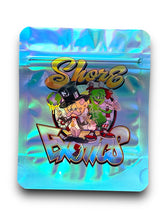 Load image into Gallery viewer, Exotics 3.5G Mylar Bags Holographic Mylar Packaging
