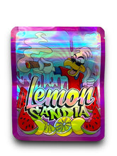 Load image into Gallery viewer, Lemon Sandia Watermelon 3.5G Mylar Bags Holographic Mylar Packaging
