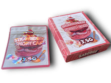 Load image into Gallery viewer, Strawberry Short Cake Mylar Bags with Boxes 3.5g Box Packaging Holographic
