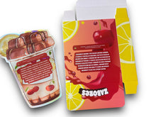 Load image into Gallery viewer, Zabores Lemon Cherry Twist Mylar Bags with Boxes 3.5g Box Packaging Holographic
