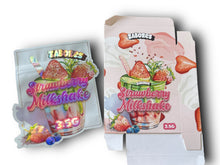 Load image into Gallery viewer, Zabores Strawberry Milkshake Mylar Bags with Boxes 3.5g Box Packaging Holographic
