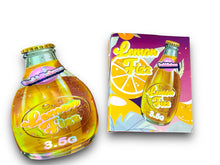 Load image into Gallery viewer, Bubblicious Lemon Fizz Mylar Bags with Boxes 3.5g Box Packaging Holographic
