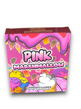 Load image into Gallery viewer, Pink Marshmallow Mylar Bags with Boxes 3.5g Box Packaging Holographic
