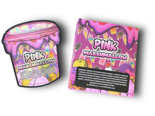 Load image into Gallery viewer, Pink Marshmallow Mylar Bags with Boxes 3.5g Box Packaging Holographic
