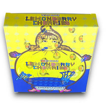 Load image into Gallery viewer, Teds Budz Lemon Zitz Mylar Bags with Boxes 3.5g Box Packaging Holographic
