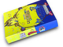 Load image into Gallery viewer, Teds Budz Lemon Zitz Mylar Bags with Boxes 3.5g Box Packaging Holographic
