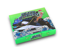 Load image into Gallery viewer, Teds Budz Blue Shamu Mylar Bags with Boxes 3.5g Box Packaging Holographic
