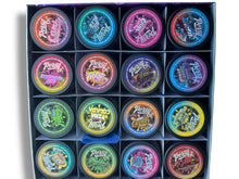 Load image into Gallery viewer, Persy Snowcaps Cough Syrup 16-1oz Glass Jars - Varity Pack 16 Flavors in box 1 pound Empty Jars
