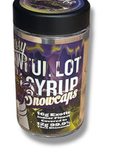 Load image into Gallery viewer, Persy Snowcaps Cough Syrup 16-1oz Glass Jars - Varity Pack 16 Flavors in box 1 pound Empty Jars
