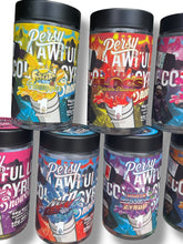 Load image into Gallery viewer, Persy Snowcaps Cough Syrup 16-1oz Glass Jars - Varity Pack 16 Flavors in box 1 pound Empty Jars
