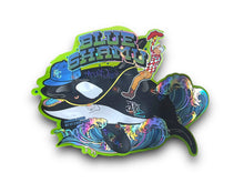 Load image into Gallery viewer, Teds Budz Blue Shamu Mylar Bags 3.5g Packaging Holographic
