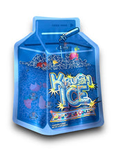 Load image into Gallery viewer, Krush Ice Bermuda Cooler Mylar Bags with Boxes 3.5g Box Packaging Holographic
