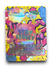 Load image into Gallery viewer, Frosty Bubble Yumz POP 1 OZ  28G Mylar empty Mylar bag 1 ounce (50 Count)
