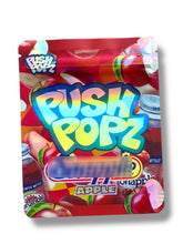 Load image into Gallery viewer, Push Popz Apple 3.5g Mylar Bag- Packaging Only
